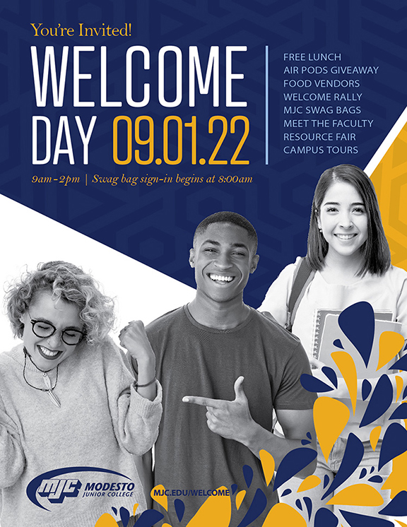 Download and print Printable Welcome Day Flyer. Welcome Day is September 1, 2022. Sign in begins at 8am