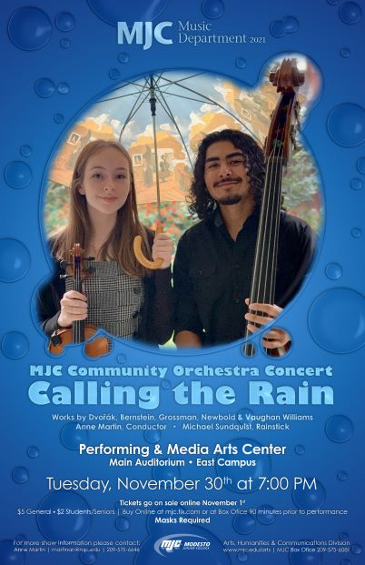 Calling the Rain: MJC Orchestra Concert