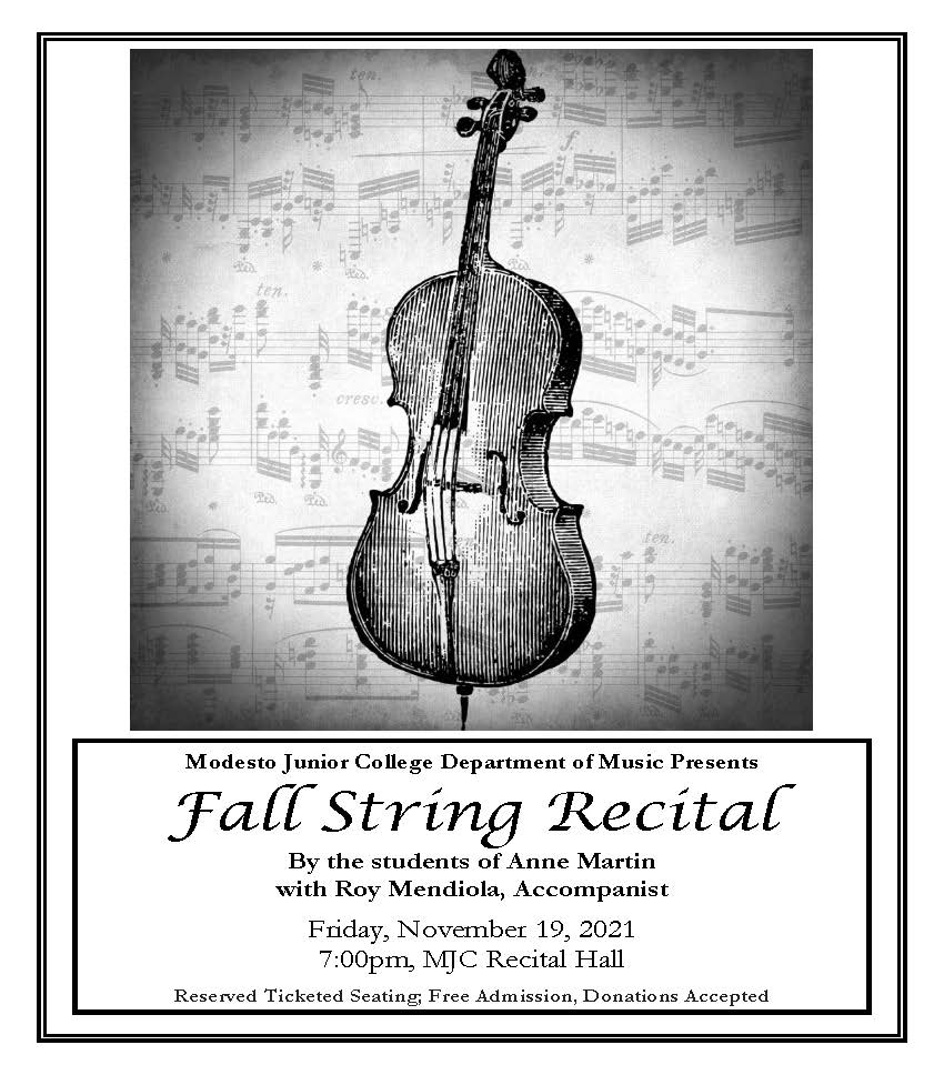 Fall 2021 String Recital