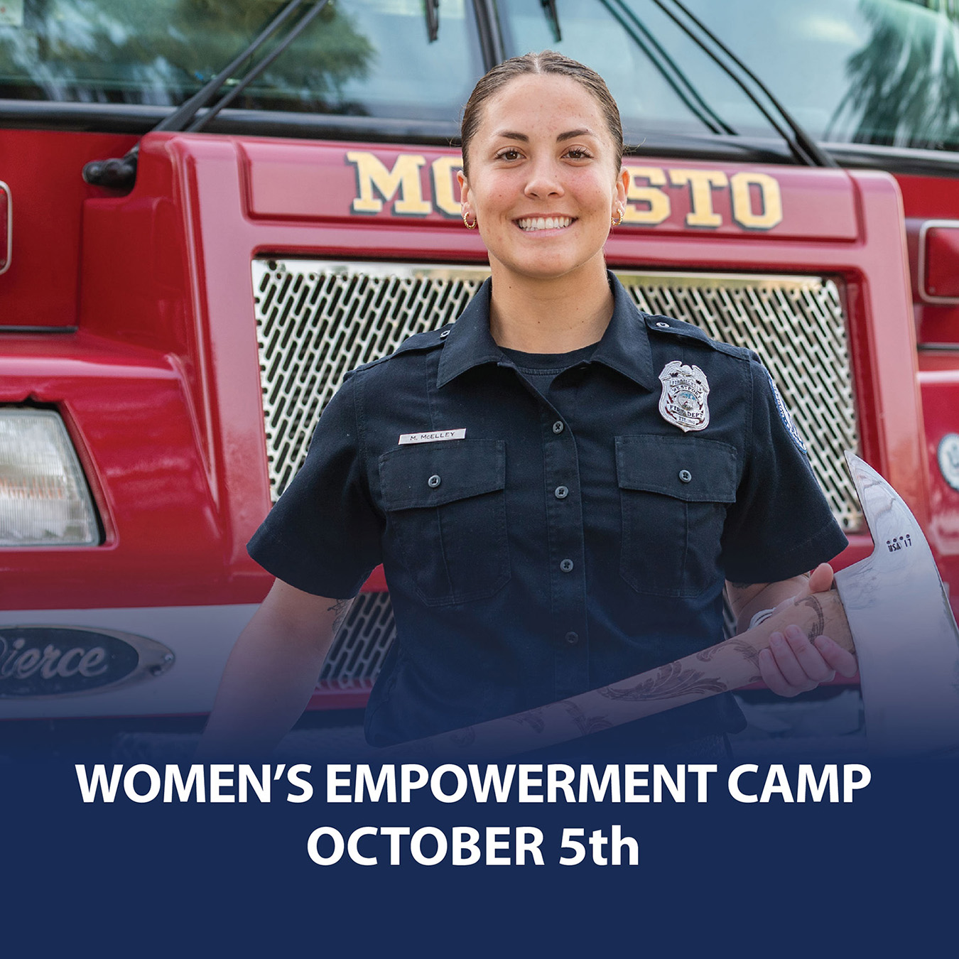 MJC Regional Fire Training Center to host the Women's Empowerment Camp