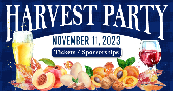 MJC Harvest Party, November 11, 2023 Tickets and Sponsorships. Visit the website.