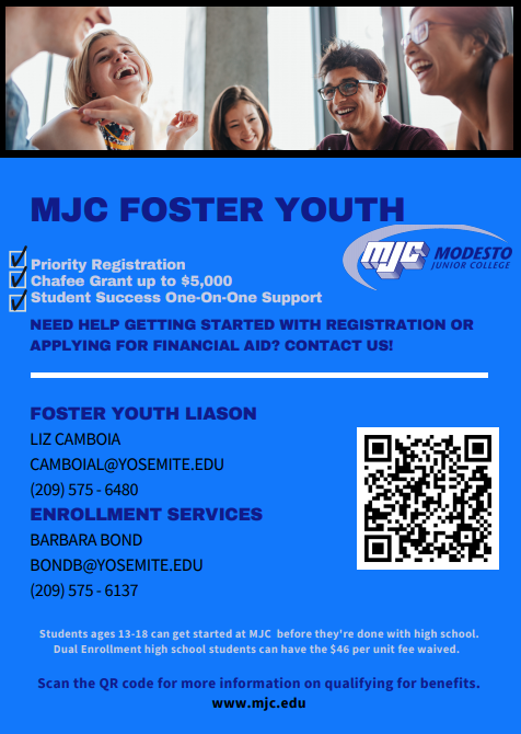 MJC Foster Youth Flier