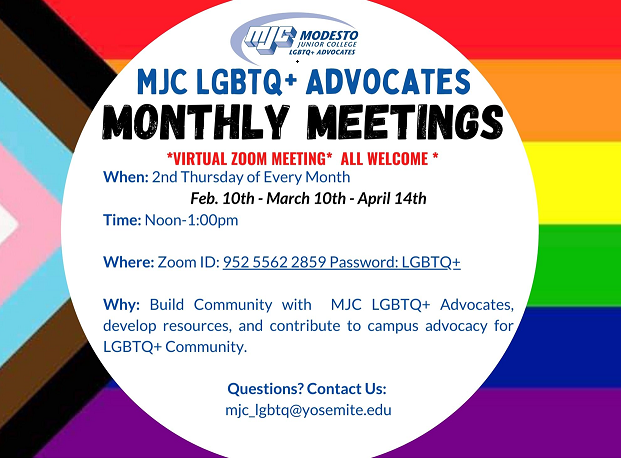 LGBTQ+ Meeting Invitation