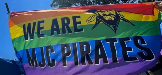 MJC LGBTQ+ Pride Flag: We Are MJC