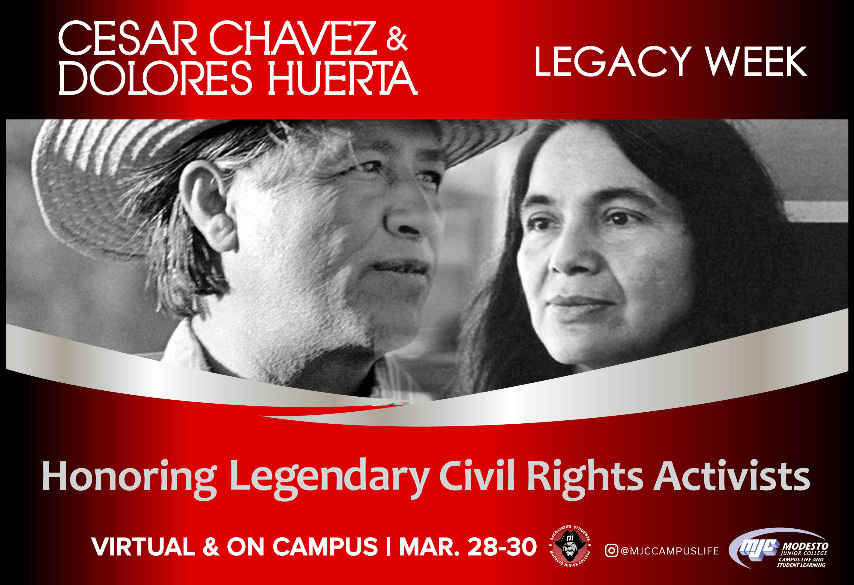 Cesar Chavez and Dolores Huerta